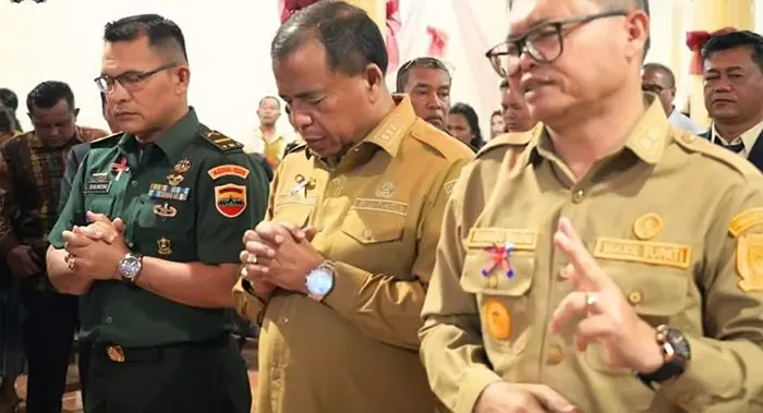 Bupati dan Wakil Bupati Karo Hadiri Perayaan Natal GWI Kristus Raja Sumbul Kabanjahe