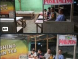 Bhabinkamtibmas Polsek Stabat Sambangi Pos Kamling, Kapolres Langkat Tegaskan Kegiatan Serupa Dilaksanakan Jajaran