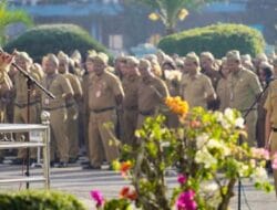 Pimpin Apel Gabungan, Bupati Karo Tegaskan ASN Bijak Gunakan Media Sosial