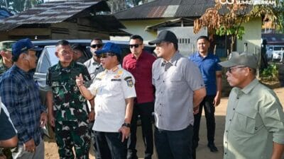 MENDAGRI TITO KARNAVIAN NINJAU NORMALISASI SUNGAI TAPTENG – SEDIMEN DIJADIKAN TANGGUL INOVATIF!