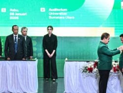 Bupati Karo Hadiri Pelantikan Rektor USU Periode 2026–2031