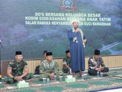 DO’A BERSAMA KELUARGA BESAR KODIM 0208/ASAHAN MENYAMBUT BULAN SUCI RAMADHAN 1447 HIJRIAH