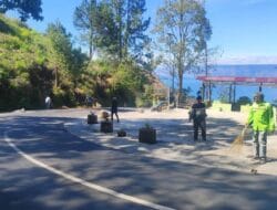 Bupati Karo Respons Cepat Instruksi Presiden dengan Penempatan Petugas Kebersihan di Objek Wisata