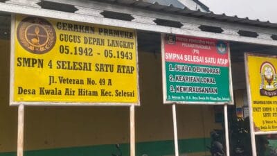 DPC LSM KPK RI desak Kejari langkat dan Polres binjai Panggil dan periksa Kasek Smp N 4 selesai Diduga korupsi dana Bos selama ini    