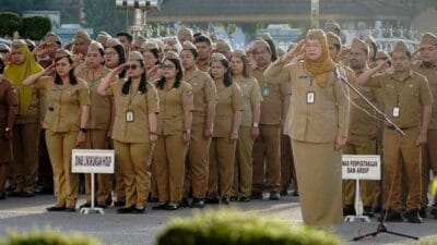 Pimpin Apel Gabungan, Sekdakab Karo Tekankan Empat Poin Strategis: KLA, Realisasi Anggaran, peningkatan PAD