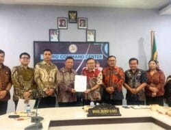 Bupati Karo dan Wakil Bupati Karo Mengikuti Entry Meeting Serentak Pemeriksaan Interim Laporan Keuangan Pemerintah Daerah se-Sumatera Utara