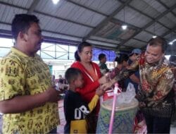 Pemerintah Kabupaten Karo Terjun Langsung Salurkan Bantuan bagi Korban Kebakaran di Desa Tanjung Barus