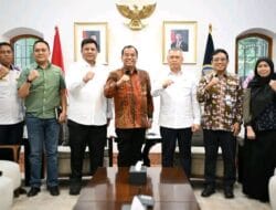 Bupati Samosir Temui Menteri Perhubungan,  Usulkan Pembukaan Jalur Penyeberangan Danau Samosir–Tongging