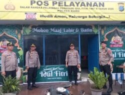 Polres Tanah Karo Cek Kesiapan Pos Pengamanan Ops Ketupat Toba 2026, Antisipasi Arus Mudik dan Wisata