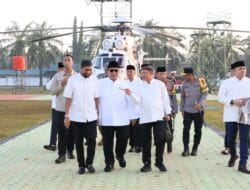 Lebaran Penuh Makna: Presiden Prabowo Tiba di Yonif 111/Karma Bhakti, Salat Id Bersama Korban Banjir di Aceh Tamiang