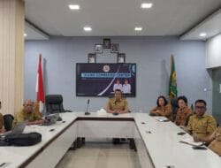 Sekda Karo Ikuti Webinar Sosialisasi Permendikdasmen No. 6 Tahun 2026 Secara Daring