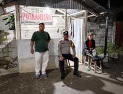 Polsek Stabat Optimalkan Peran Satkamling, Warga Diimbau Manfaatkan Layanan 110