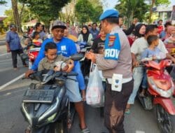 Polres Langkat Berbagi di Bulan Suci, 200 Takjil Dibagikan kepada Masyarakat