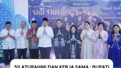 Silaturahmi dan Kerja Sama: Bupati Karo Hadiri Open House Gubernur Sumatera Utara
