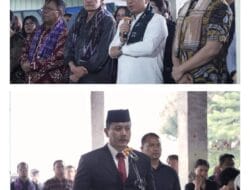 Bupati Karo Hadiri Upacara Adat dan Pelepasan Jenazah Camat Kutabuluh