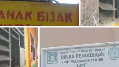 DPC LSM KPK RI Desak Kajatisu Dan Poldasu Periksa Kepala sekolah SMP Negeri 1 Babalan Diduga Korupsi DANA BOS