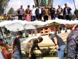 HIMBAUAN MENJAGA KEBERSIHAN  SEKITARAN KAWASAN TUGU PERJUANGAN BERASTAGI