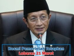 RESMI! LEBARAN 1 SYAWAL 1447 H JATUH PADA SABTU, 21 MARET 2026