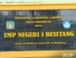DPC LSM KPK RI DESAK Kejatisu DAN Poldasu Periksa Oknum Kepala Sekolah SMP Negeri 1 Besitang Diduga Korupsi Dana Bos Selama ini