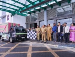 Bupati Karo Lepas Pengiriman Cabai Merah ke Kota Palangka Raya, Perkuat Kerjasama Antar Daerah