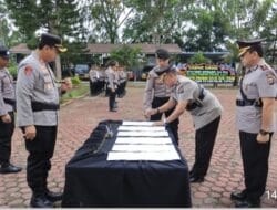 Sertijab Pejabat Polres Langkat, Perkuat Kinerja Profesional dan Pelayanan Publik