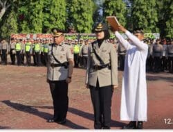 Sertijab Wakapolres Langkat, Kapolres Tekankan Soliditas dan Dedikasi, Kompol Vivin Ayuningtias Resmi Menjabat
