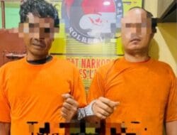 Sat Narkoba Polres Langkat Tindak Lanjuti Laporan Warga, Dua Tersangka Diamankan di Hinai