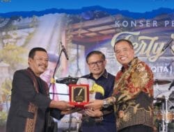 WUJUDKAN KARO BERBUDAYA, BUPATI KARO HADIRI KONSER PENA EMAS FERLY SITEPU