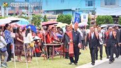 Bupati Karo dan Jajaran Forkopimda Ikuti Pawai Paskah Oikumene Kabupaten Karo Tahun 2026