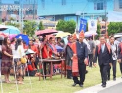 Bupati Karo dan Jajaran Forkopimda Ikuti Pawai Paskah Oikumene Kabupaten Karo Tahun 2026