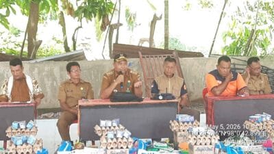 Pemkab Karo Salurkan Bantuan Logistik bagi Korban Banjir Bandang di Desa Batu Rongkam Kecamatan Lau Baleng