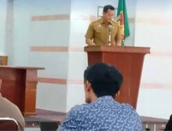 Dukung Indonesia Emas 2045, Bupati Karo yang diwakilkan oleh Sekda Karo Buka Rakor Program Makan Bergizi Gratis