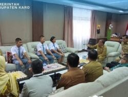 Bupati Karo Terima Audiensi Calon Paskibraka Kabupaten Karo, Dukung Perwakilan Menuju Tingkat Provinsi dan Nasional