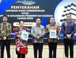 Kabupaten Karo Kembali Raih Opini WTP 7 Kali Berturut-turut Dari BPK RI&nbsp;