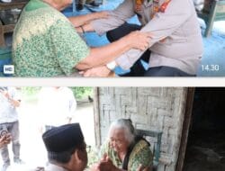 Kapolres Langkat Tunjukkan Kepedulian terhadap Lansia di Secanggang, Humanisme Polri Hadir di Tengah Masyarakat