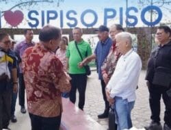 BUPATI KARO PERKENALKAN POTENSI WISATA KARO, AJAK INVESTOR DAN PERWAKILAN FGBMFI BERKUNJUNG KE SIPISO-PISO