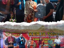 Wakil Bupati Karo Hadiri Perayaan Kerja Tahun Empat Desa di Kecamatan Tigabinanga