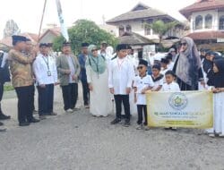 Umat Islam Dikabupaten Karo gelar 1 muharram 1448 hijriah dilapangan gedung DPRD Jalan jamin Ginting.