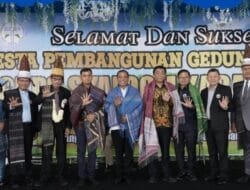 Bupati Karo Antonius Ginting Hadiri Pesta Pembangunan Gedung Gereja GKPS Syaloom Kabanjahe