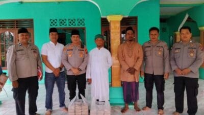 Serap Aspirasi Warga, Polsek Salapian Gelar Jumat Curhat di Desa Naman Jahe