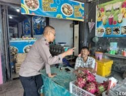 Bhabinkamtibmas Polsek Stabat Gencarkan Sambang, Imbau Warga Waspada Curanmor serta Manfaatkan Call Center 110