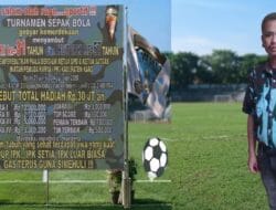 Andicha Sembiring Ajak masyarakat mendukung dan memeriahkan TURNAMEN SEPAK BOLA GEBYAR KEMERDEKAAN, TOTAL HADIAH 30 JUTA (memperebutkan Piala Bergilir Ketua DPD & Ketua Satgas IPK Kab. Karo)