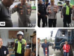 Kapolres Langkat Tinjau Ketersediaan BBM di SPBU Perdamaian Stabat, Antrean Mulai Berangsur Normal