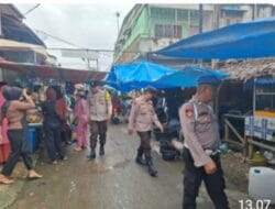 Polsek Salapian Sambangi Warga di Pekan Sabtu Tanjung Langkat, Hadirkan Rasa Aman di Tengah Aktivitas Masyarakat