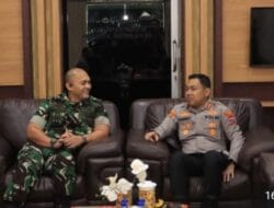 Perkuat Sinergi TNI-Polri, Kapolres Langkat Silaturahmi dengan Dandim 0203/Langkat