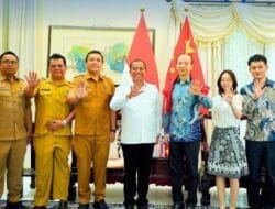 BUPATI KARO AUDIENSI DENGAN WAKIL KONSULAT JENDERAL REPUBLIK RAKYAT TIONGKOK DI MEDAN, BAHAS PENGEMBANGAN TEKNOLOGI PERTANIAN