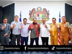 BUPATI KARO AUDIENSI DENGAN KONSULAT JENDERAL MALAYSIA DI MEDAN, BAHAS PENGUATAN KERJA SAMA SEKTOR KESEHATAN