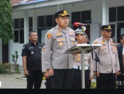 Kapolres Langkat Jadi Pembina Upacara di Yayasan Pendidikan Putra Jaya Jabal Rahman, Berikan Motivasi dan Edukasi Kamtibmas kepada Pelajar