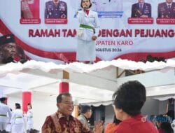 Ramah Tamah Bupati Karo Bersama Pejuang 45 Peringati HUT ke-81 RI