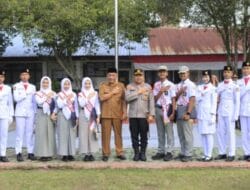 Kapolres Langkat Jadi Pembina Upacara di SMA N 1 Stabat, Berikan Motivasi dan Edukasi Kamtibmas kepada Pelajar